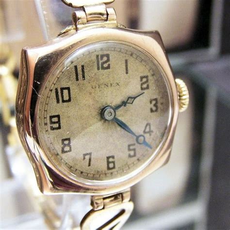 1920s genex by rolex gold-fill ladies watch|rolex art deco ladies.